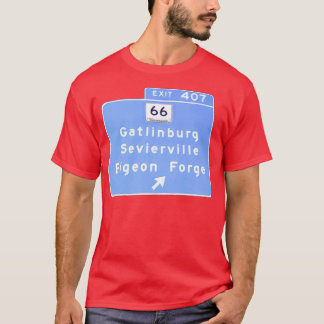 Camiseta Saída 407 Gatlinburg Pigeon Forge GSMNP