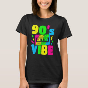 Camiseta Saída da Festa de Estilos 90s do Vibe Retro Vintag
