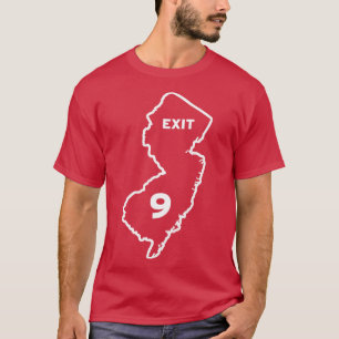 Camiseta Saída de Nova Jersey 9