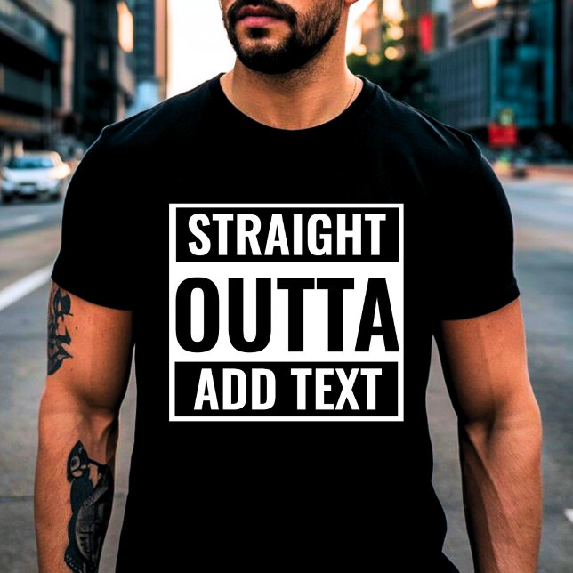 Camiseta SAÍDA DO HETERO FUNNY - Texto personalizado - Unis (Criador carregado)