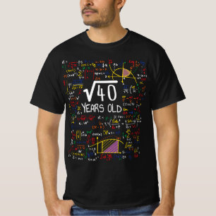 Camiseta Saída do Nerd de Ciências aniversário de 40 anos