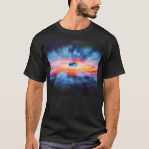 Camiseta Saídas de Buraco Negro - Conceito Artista Colorido