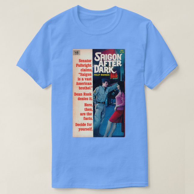 Camiseta Saigon depois da escuridão (Frente do Design)