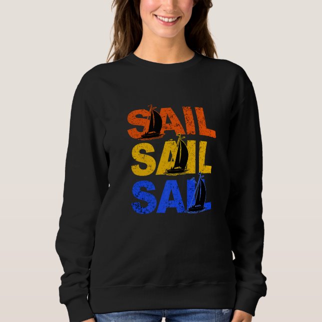Camiseta Sail Sail Capitão Anchor Embarcando Boa Boa (Frente)