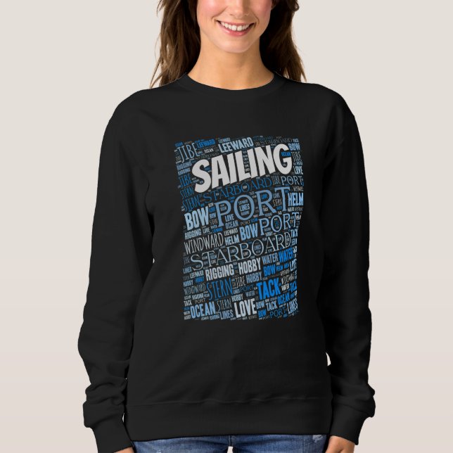 Camiseta Sailing  Boating Lingo Sailor Hobby Premium (Frente)