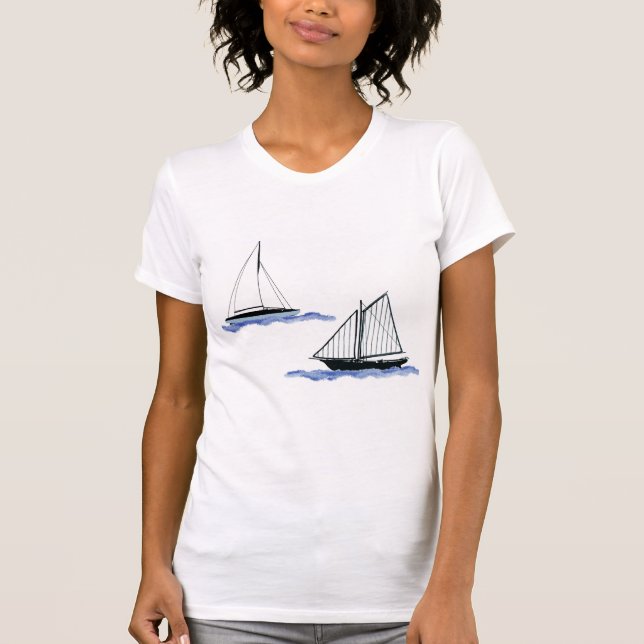 Camiseta sailing ships (Frente)