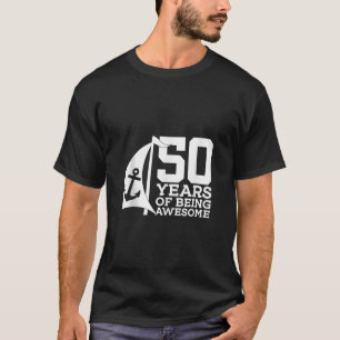 CAMISETA SAILOR 50 ANOS DE SER INCRÍVEL VIVENDO 50º ANIVERS