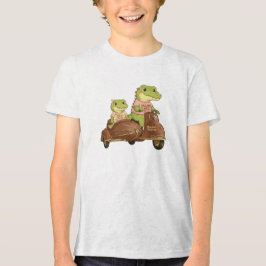 Camiseta Sailor Ace and First Mate Gator Duo - Retro Advent