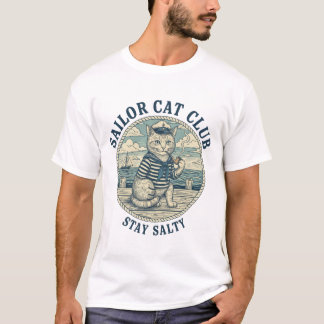 Camiseta Sailor Cat Club