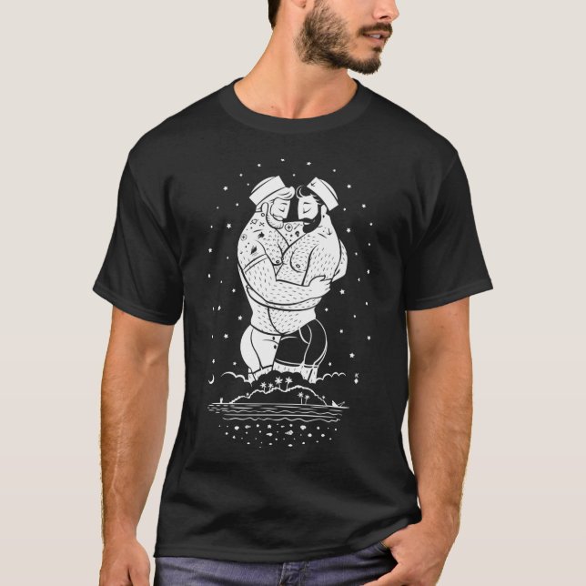 Camiseta Sailor Daddies vintage (Frente)