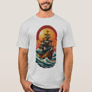 Camiseta Sailor Jerry & Ed Hardy inspiraram Design de tatua