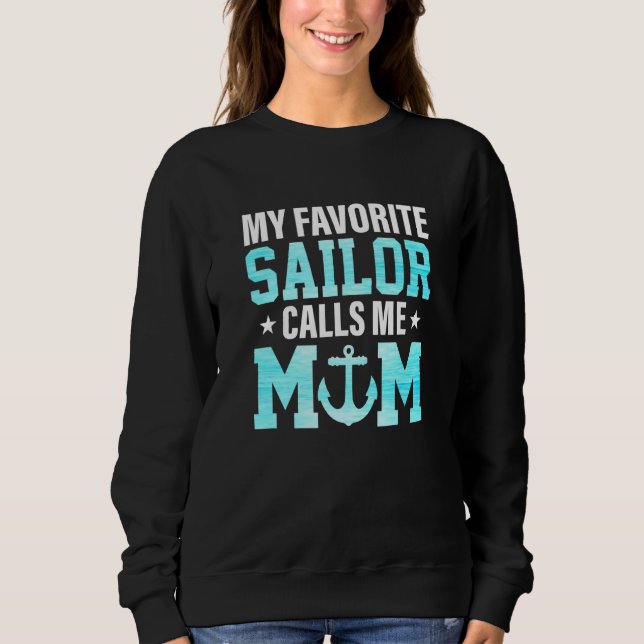 Camiseta Sailor Mãe Sailboat (Frente)