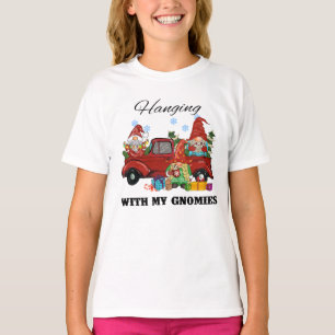 Camiseta Saindo Com Meus Gnomos