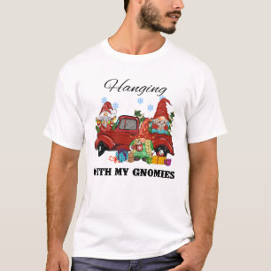 Camiseta Saindo Com Meus Gnomos