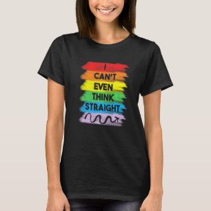 Camiseta Saindo do Orgulho gay Lgbtq Eu não consigo nem pen