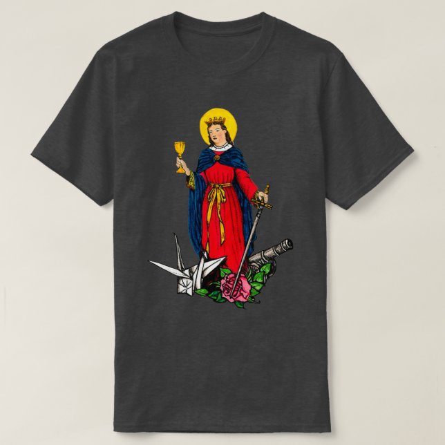Camiseta Saint Barbara (Frente do Design)