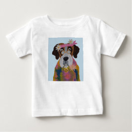 Camiseta Saint Bernard Hippie