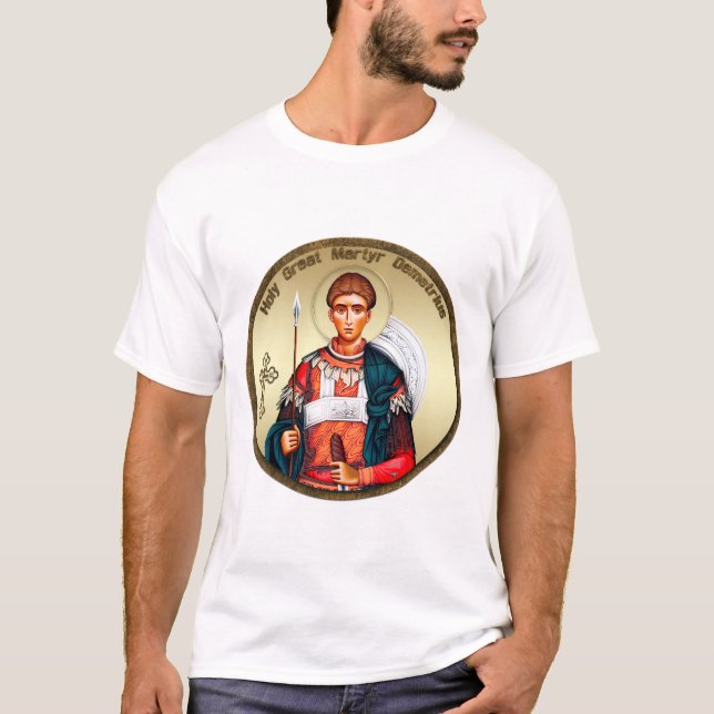 Camiseta Saint Demetrius icon 4 (Frente)