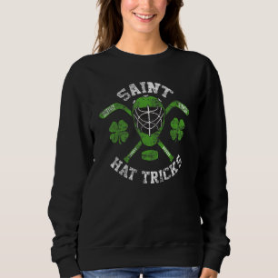 Camiseta Saint Hattrick Dia de São Patrício Hóquei Hat Tric
