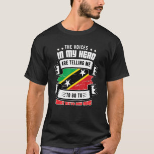 Camiseta Saint Kitts And Nevis In My Head