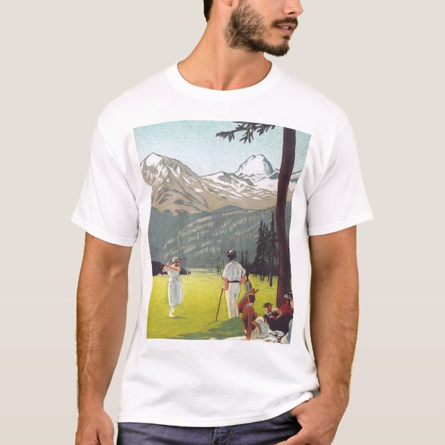 Camiseta Saint Moritz por Emil Cardinaux (Frente)