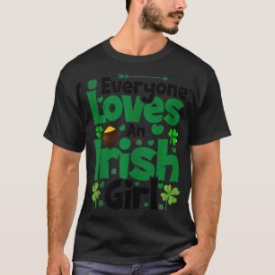 Camiseta Saint Patricks All ama An Irish Girl Rua Pat
