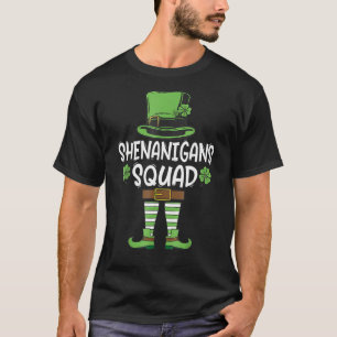 Camiseta Saint Patricks Day Irish Shenanigans Squad Irish T