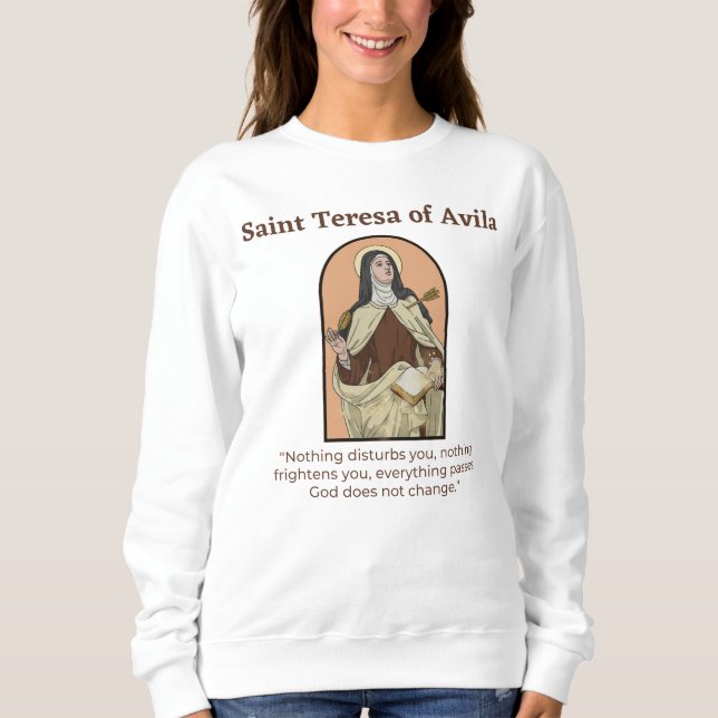 Camiseta saint teresa of avila (Frente)