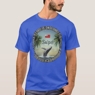 Camiseta Saipe Tonga Eua whale off grid Pacific island