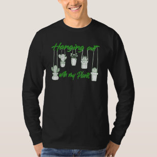 Camiseta Sair Com Meu Jardim Ambiental De Plantas