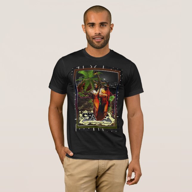 Camiseta "Sair da África" (Frente Completa)