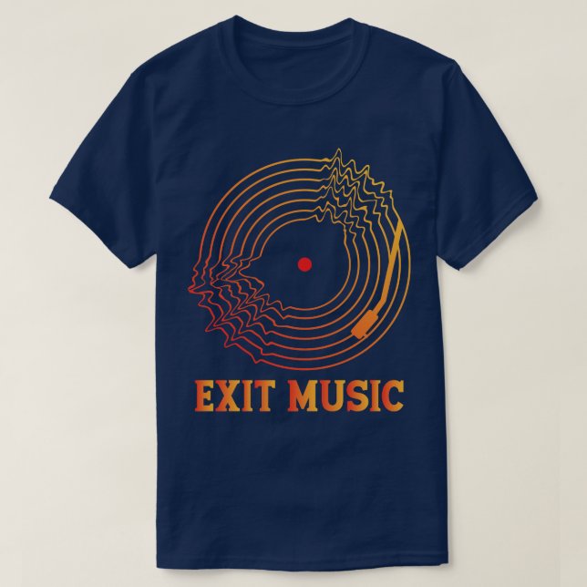 CAMISETA SAIR DA MÚSICA RADIOHEAD (Frente do Design)