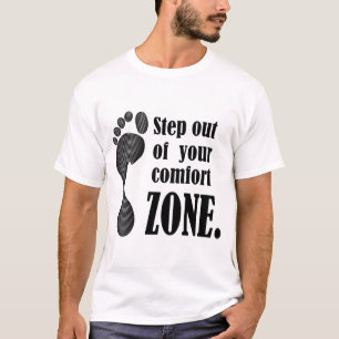 Camiseta Sair da sua zona de conforto