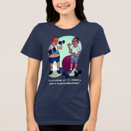 Camiseta Sair do Marinho Tri-Blend