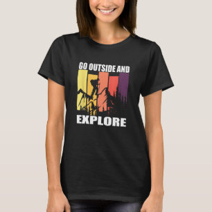 Camiseta Sair e explorar