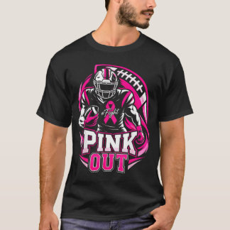 Camiseta Sair para enfrentar a conscientização sobre o cânc