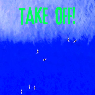 Camiseta Sair! Surfista termo pegue uma onda