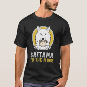 Camiseta Saitama Inu Moin Millionaire Saitama À Lua