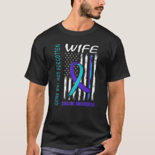 Camiseta Saiu, Mas Não Esqueceu A Sinalizador De Sensibiliz