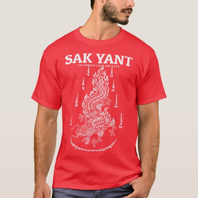 Camiseta Sak Yant Dragão (Frente)