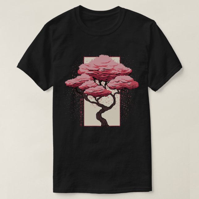 Camiseta Sakura Blossom por Tobe Fonseca (Frente do Design)
