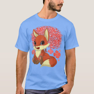 Camiseta Sakura Bonita Floresta Natural de Amante de os ani