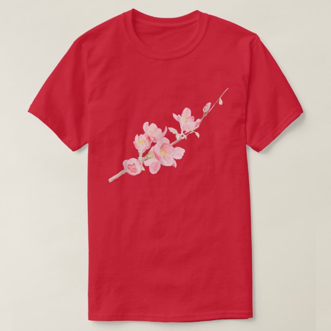 Camiseta Sakura Cherry blosom (Frente do Design)