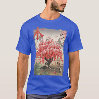 Camiseta Sakura Cherry Blossom Tree Japanese art nature 