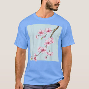 Camiseta Sakura Cherry Blossoms presente de otaku japonês