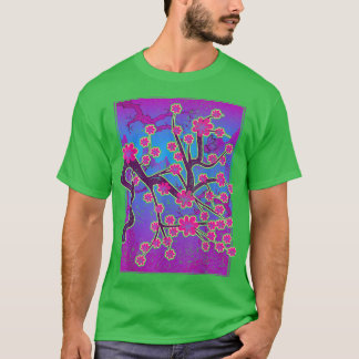 Camiseta Sakura Japan Pink Flower 90s Art Vaporwave Cherry 