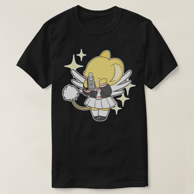 Camiseta sakura kero tomoyo (Frente do Design)