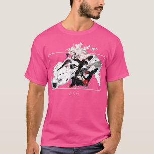 Camiseta Sakura Samurai Syborg Girl Aestética Japan Warr