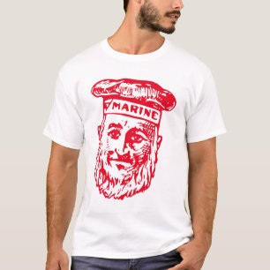 Camiseta Sal do Mar Antigo - Vermelho
