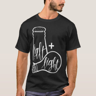 Camiseta Sal e Luz Seja Ye Sal Bíblia Versa Matthew 513-1